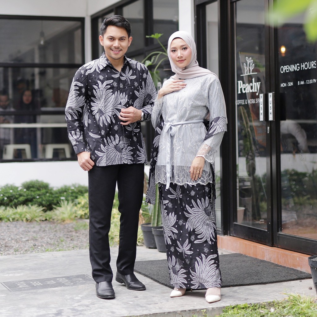  Kebaya  Brokat Modern Couple  Silvia Tile Baju Kondangan  