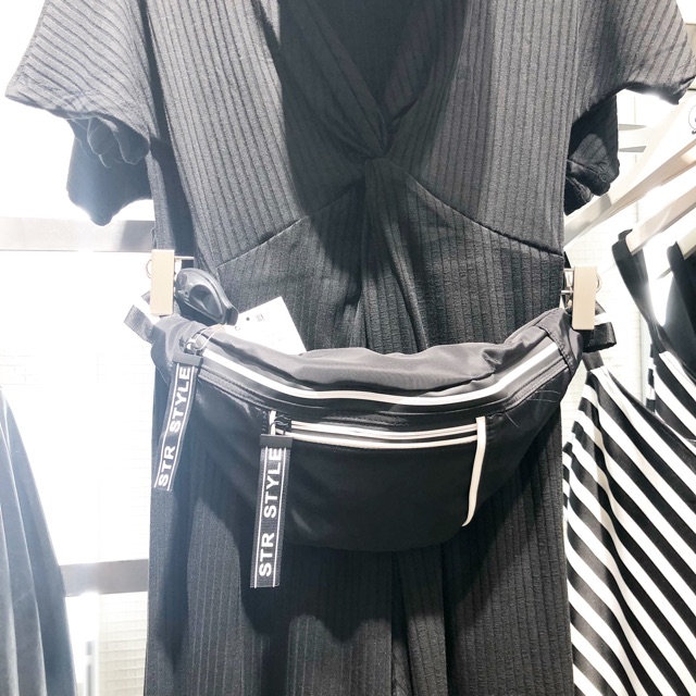 Stradivarius street style bum bag / belt bag