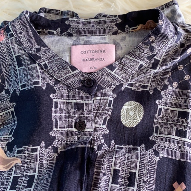 RIA MIRANDA X COTTON INK - DEVON TOP