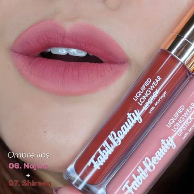 Lipstik Fabil Beauty (Ombre Najwa & Shireen)