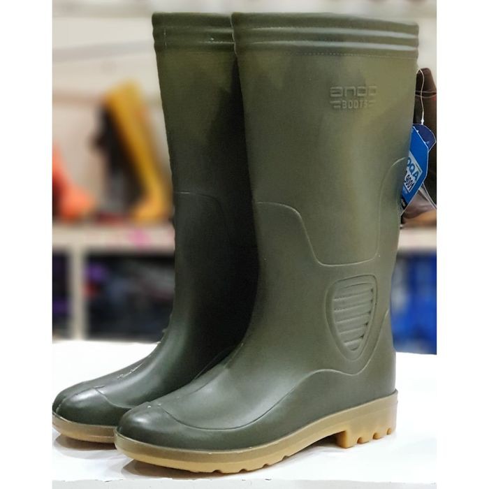 Boot Ando Hijau / Sepatu Bot Ando / Ando Boot