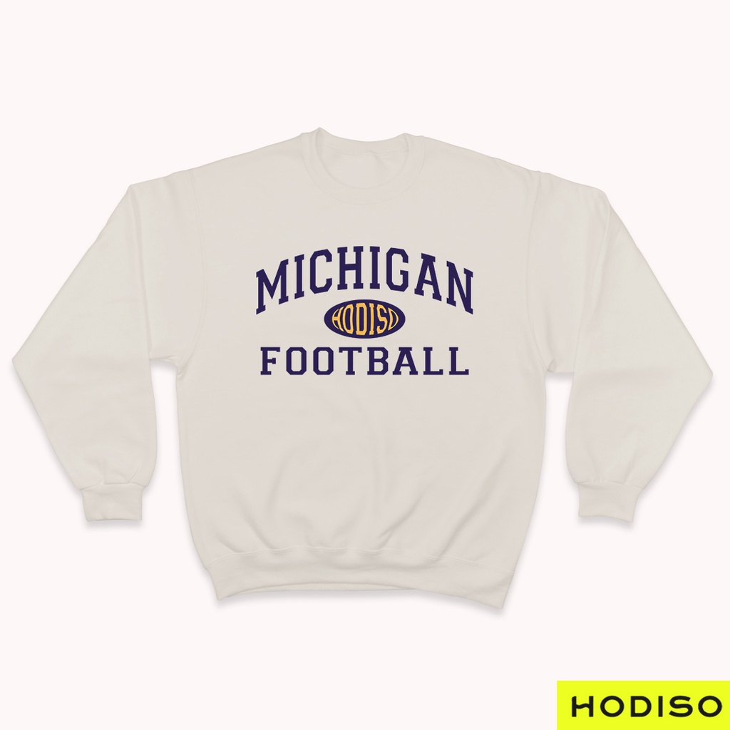 HODISO - Basic Sweater Michigan Unisex Size M-XXL (Pria&amp;Wanita)