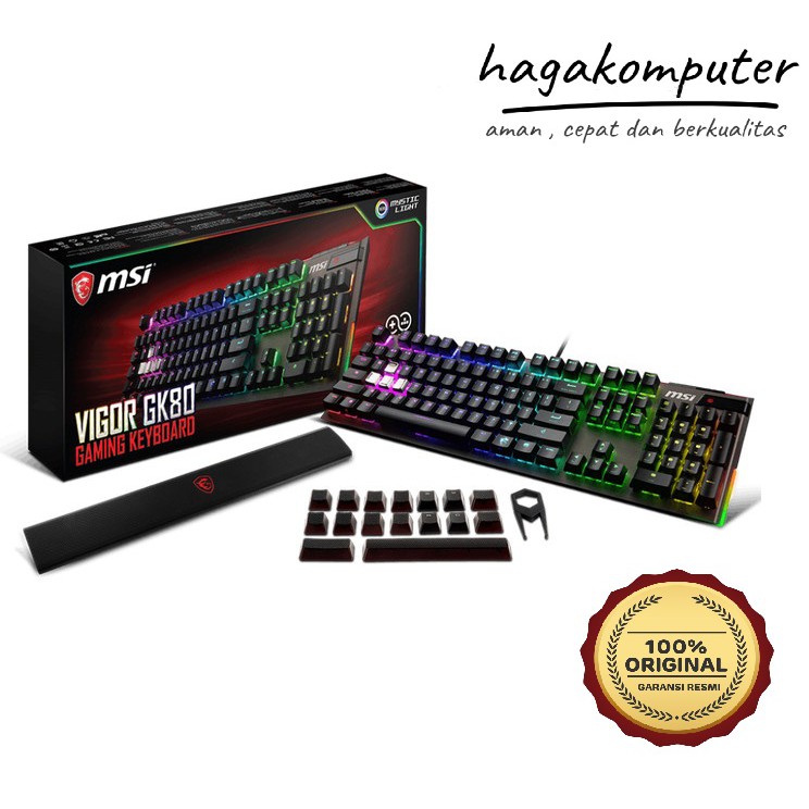 MSI VIGOR GK80 - Gaming Keyboard