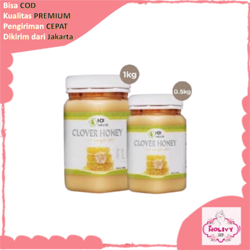 Clover Honey HDI madu original 250gr 500gr 1kg New Zealand