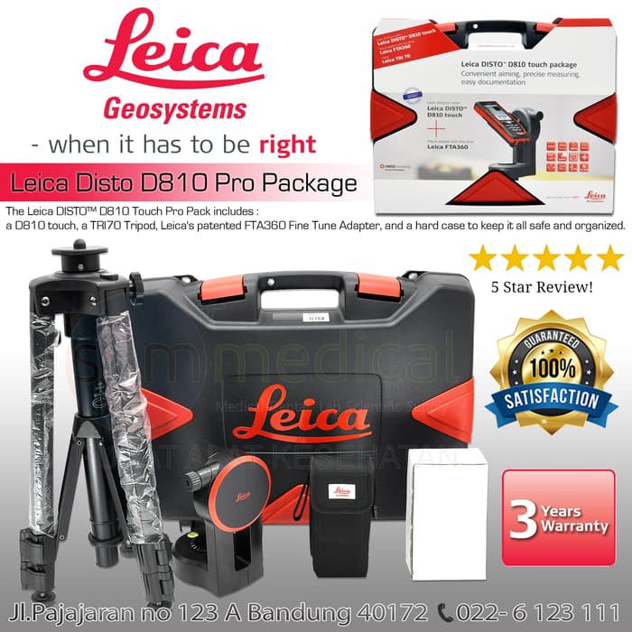 Medica - Leica DISTO D810 Pro Package   Laser Distance Meter Pro
