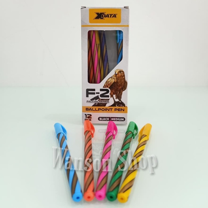 

TULIS-ALAT- PEN SPIRAL / BALLPEN FALCON / PULPEN XDATA MURAH -ALAT-TULIS.