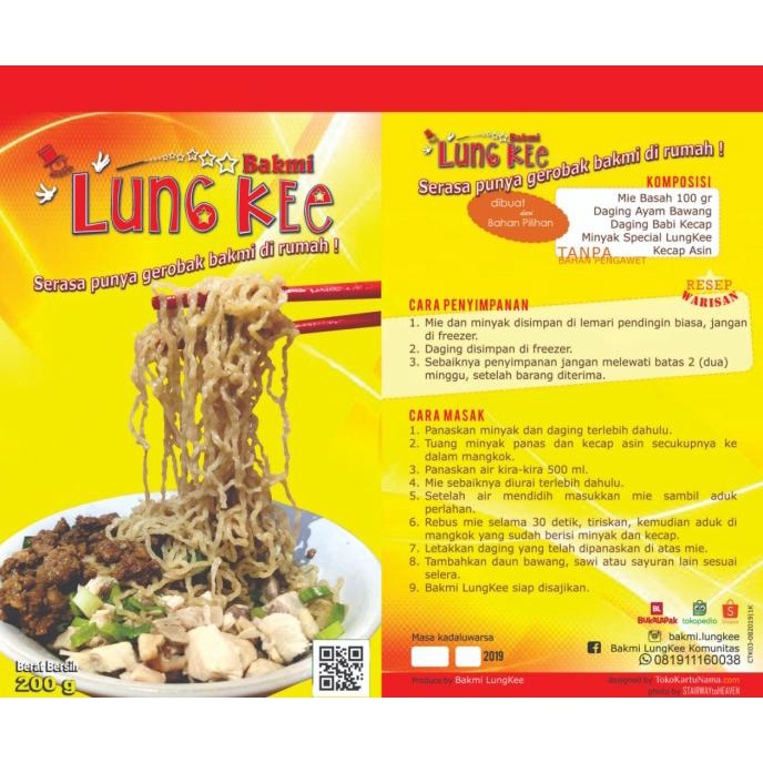 

vaargavaldian5678 Bakmi Lung Kee - PROMO PAKET BELI 4 GRATIS 1 TERLARIS TERPERCAYA ORIGINAL