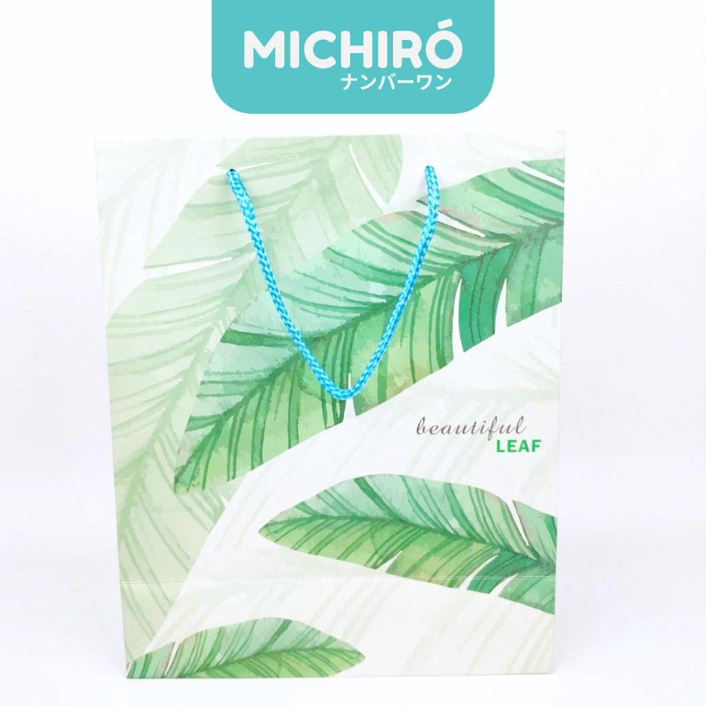 

Michiro Paper Bag Motif Lucu Dan Unik Leaf Paper Bag