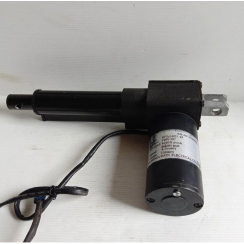 Linier Actuator 110V Dc Stroke 130Mm Model KFSJ-021-18