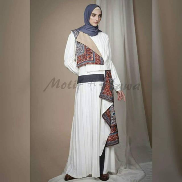 [MuVe BoutiQue] Motif Hawa motif Batik Gamis TwoPieces MH BTK 01 Ori