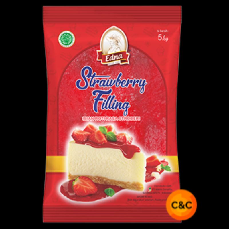 

Filling Edna Strawberry, Blueberry, Nanas, Melon Repack 250 gram