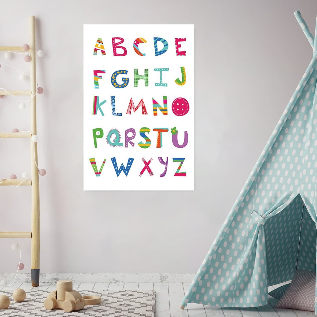 

Poster EDUKASI Anak A3+ (Max 31x47cm) ALPHABET 1