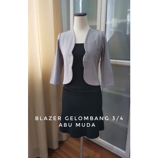 Blazer Gelombang tangan 3/4