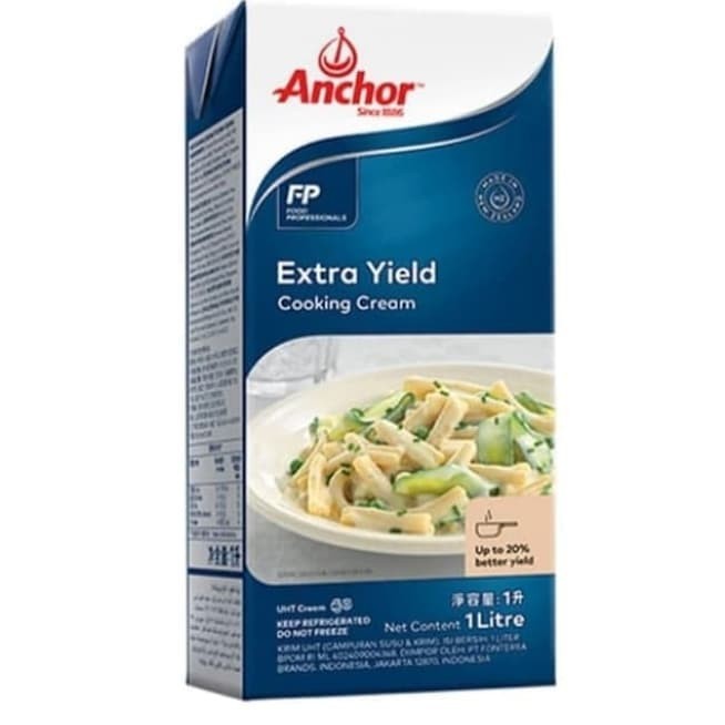 ANCHOR EXTRA YIELD COOKING CREAM 1LT