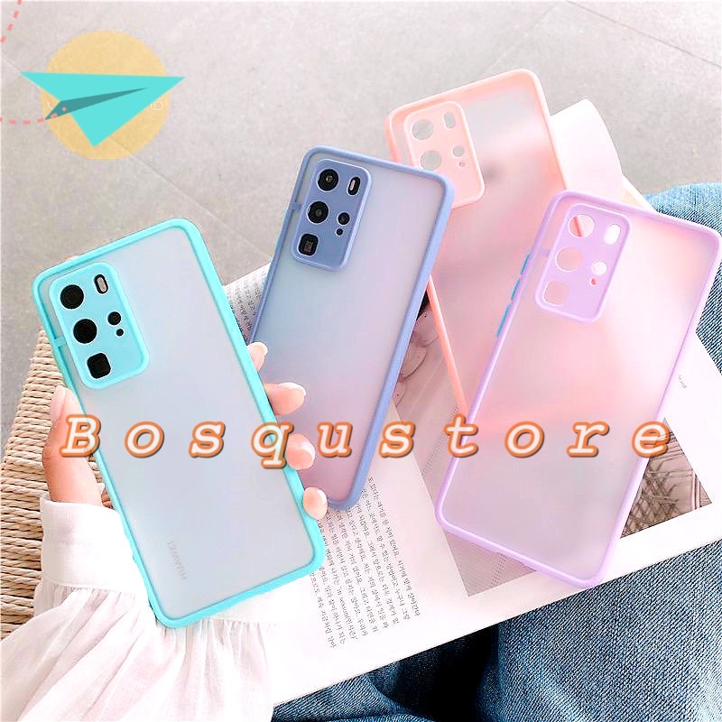 CASE IPHONE 6/ 6S/ IPHONE 6+/ 6S+/ IPHONE 7/ IPHONE 7+/ IPHONE 8/ IPHONE 8+/ HARD CASE DOVE MACARON PROTECTOR CAMERA TEBAL 2.0MM