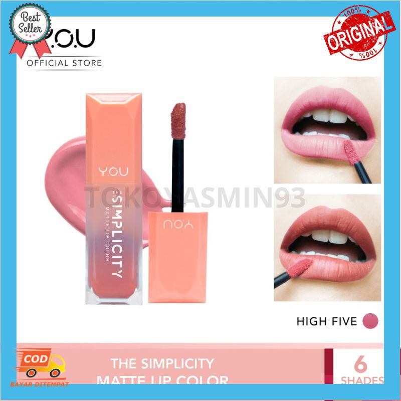 The Simplicity Matte Lip Color by YOU Makeups Murah