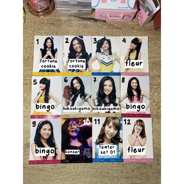 [OFFICIAL] PP Photopack JKT48 Cindy Gulla Cigull, Gaby, Ve, Haruka, Aki Takajo, Ivanka MURAH