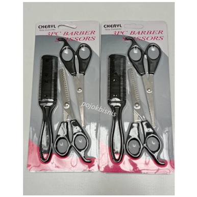 GUNTING RAMBUT / GUNTING CUKUR / BARBER SCISSOR SET