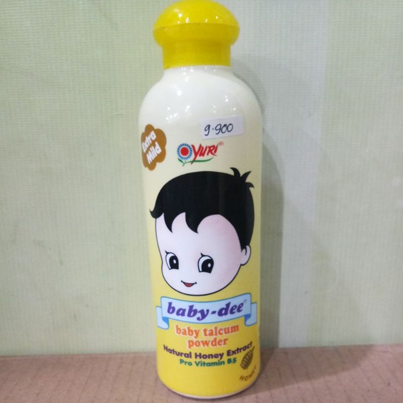 YURI  BABY-DEE BABY TALCUM POWDER HONEY, MILK 100GR, 200GR