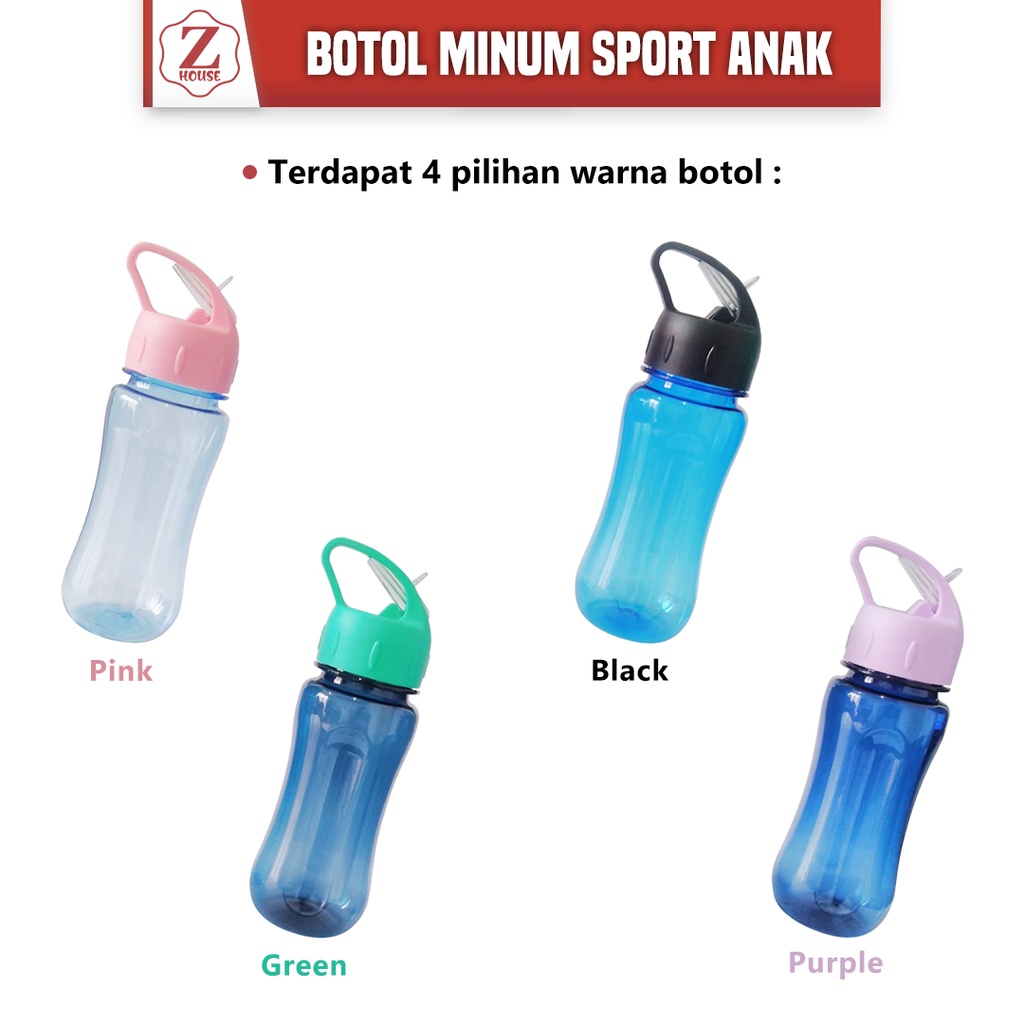 Botol Minum Anak Sekolah Bottle Minum Sport Lucu Tempat Minum 350ml Bpa Free Botol Minum Anak Lucu Warna Warni Tempat Minum Plastik Botol Minum Anak Sekolah