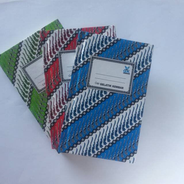 Buku Batik  oktavo Kecil isi 50 lembar hard cover Shopee Indonesia