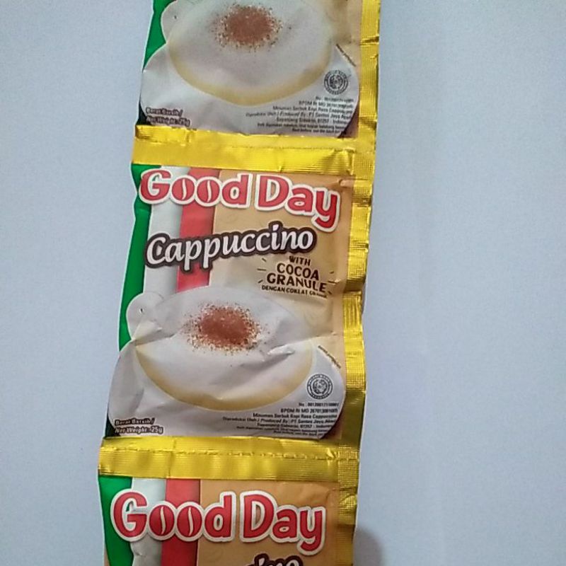 Good day Cappuccino Renceng 10 sachet