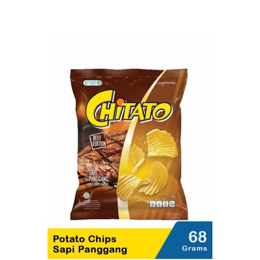 

Chitato Potato Chip Rasa Sapi Panggang 68gram