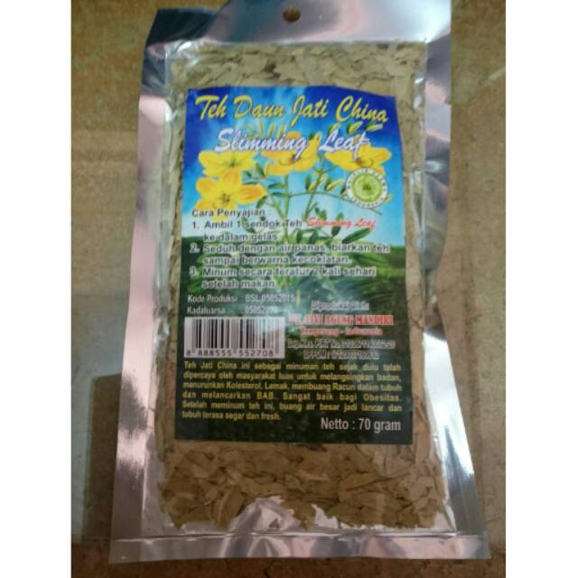 

Pelangsing Teh Jati Cina 70 gr