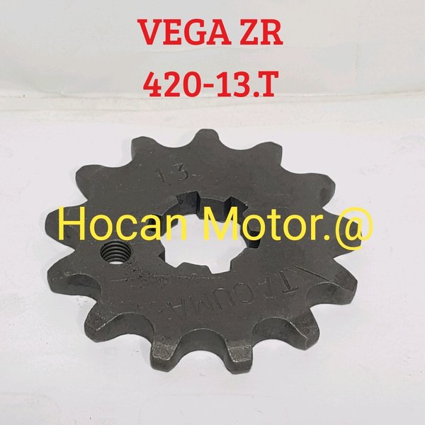 Gear Gir Depan 420 13.T Vega Zr Jupiter Z New 2010 Best Quality