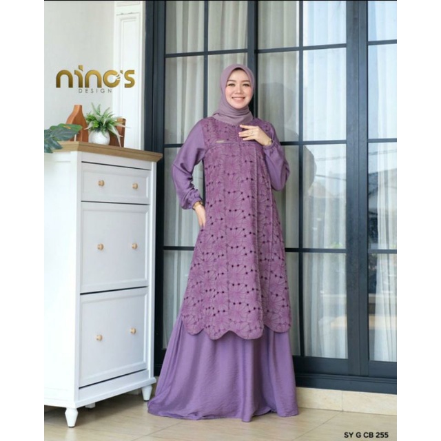 Gamis terbaru nino's designKode sy g cb 0255 by nita