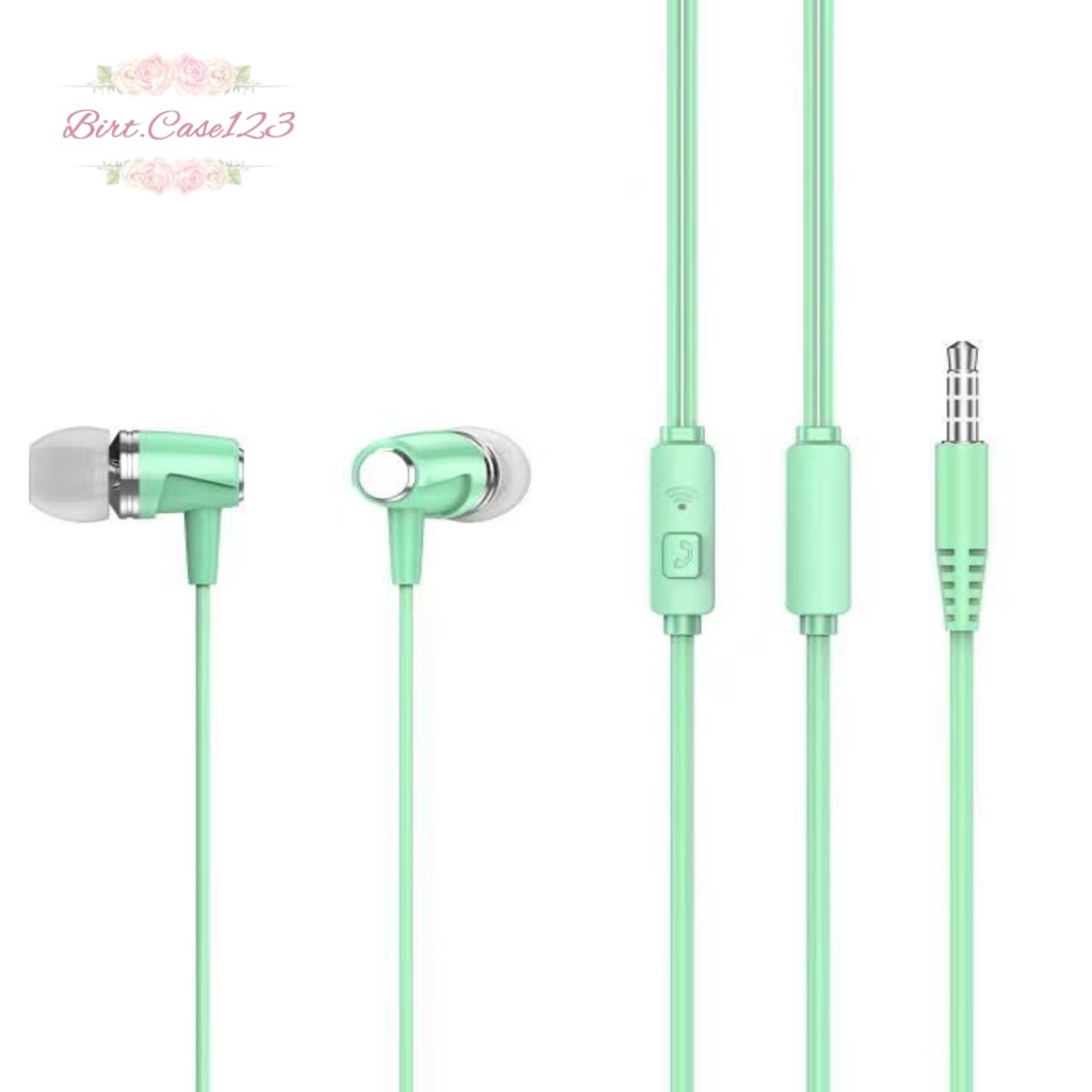 EARPHONE HEADSET HF HEADSFREE MACARON PISTON SUPER BASS DI666 FOR OPPO SAMSUNG VIVO XIAOMI INFINIX REALME BC6335