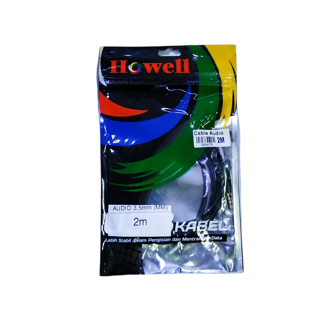 Howell Kabel Audio Aux TRRS 3.5mm 2M