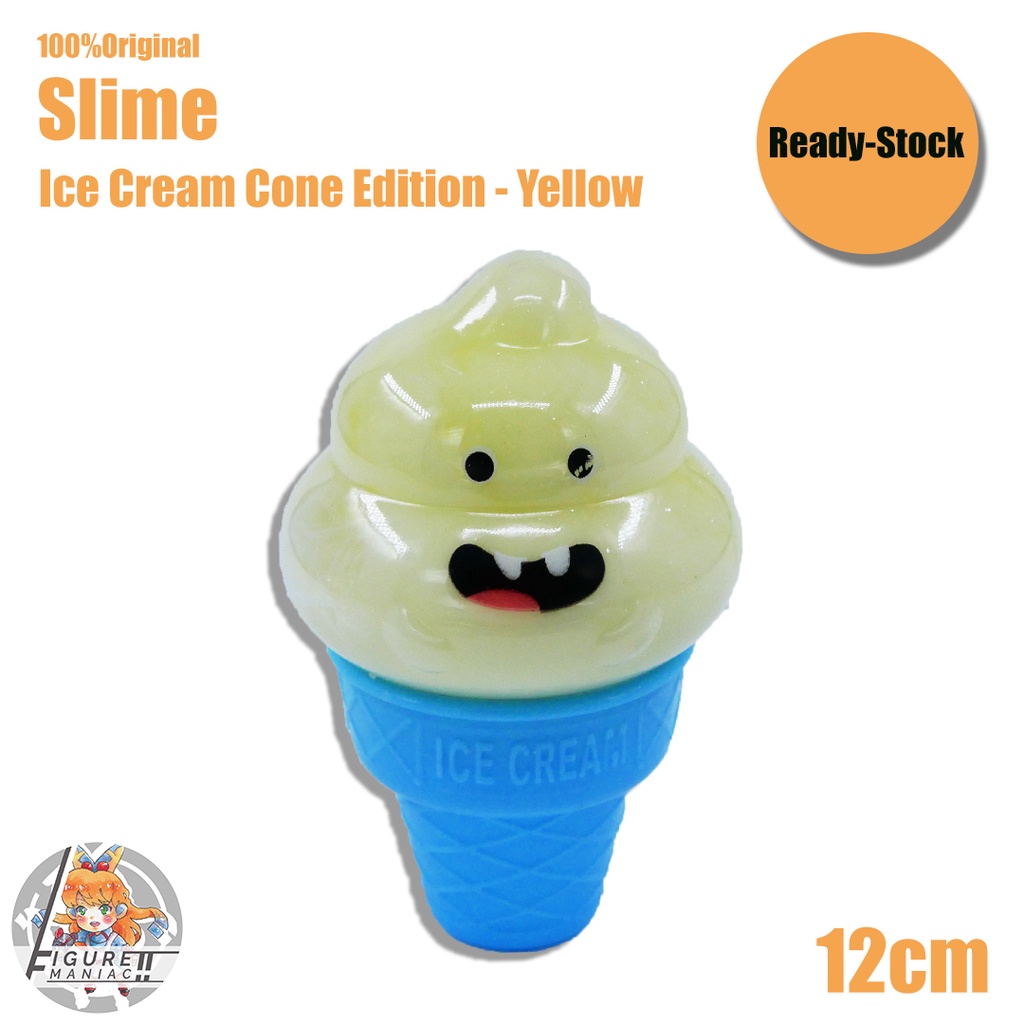 Figure Maniac - Slime Ice Cream Cone Edition Tabung Edition 12 cm Import Premium