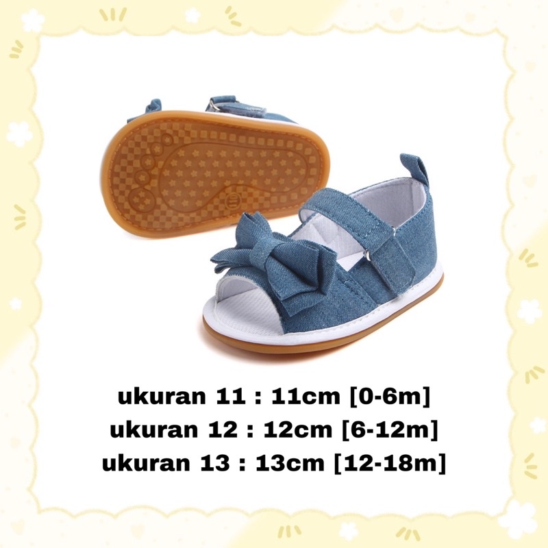 Sepatu/Sandal Bayi Import Prewalker Shoes Anak Perempuan