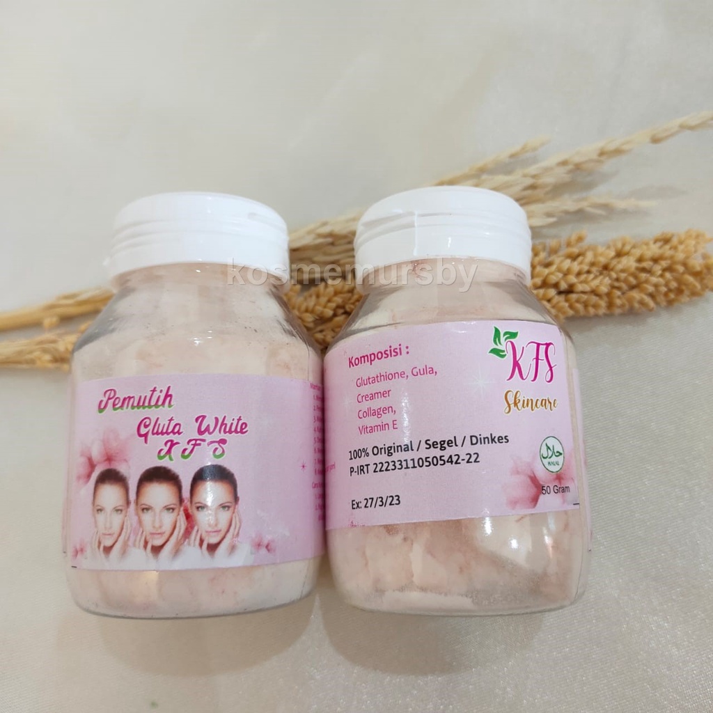 KFS GLUTA WHITE SUSU PEMUTIH WAJAH &amp; BADAN