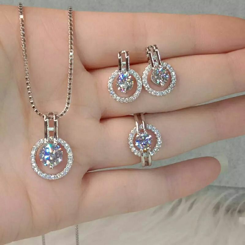 Xuping murah | 1 SET perhiasan  perempuan | xuping titanium anti hitam