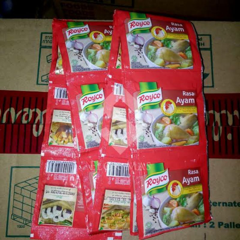 

Royco Ayam Bumbu Penyedap 8 gr /Renceng (12pcs)