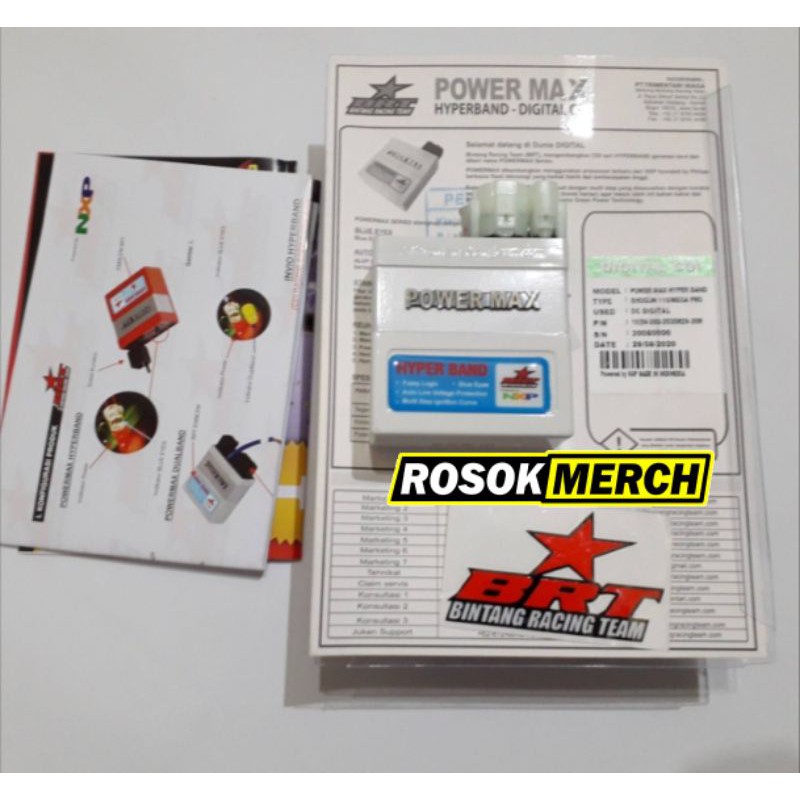 CDI BRT Dualband Shogun 110 Kebo Power Max Megapro