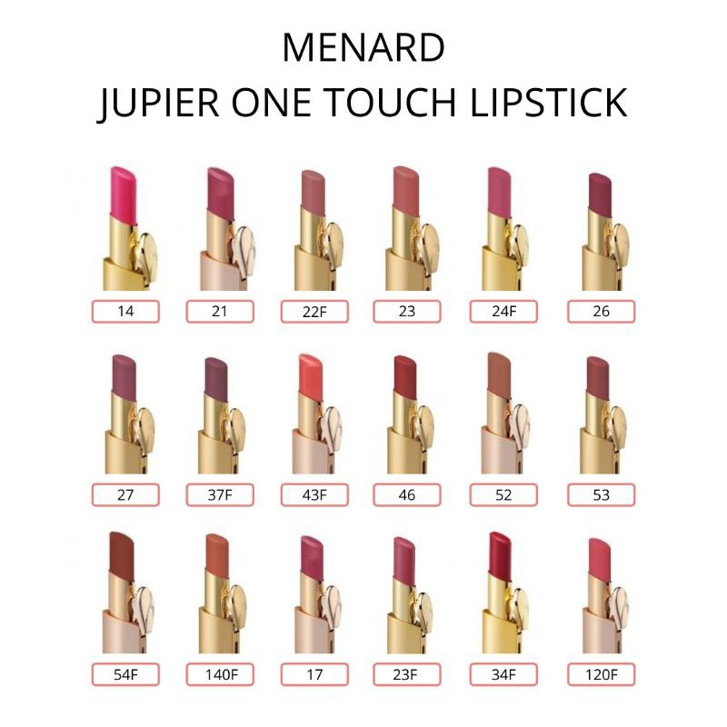 Menard jupier one touch lipstick