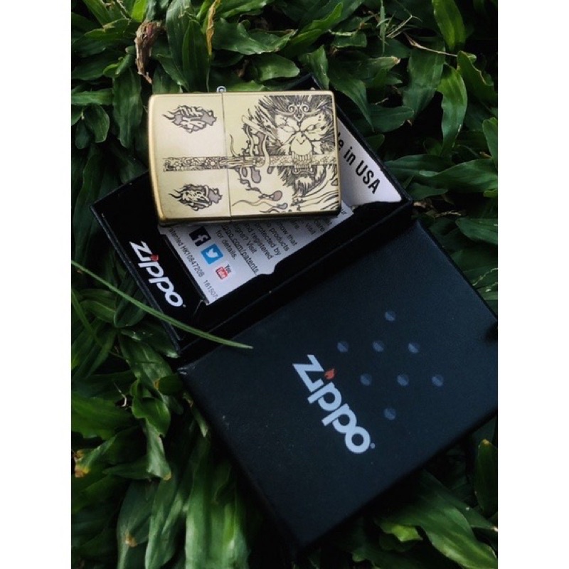 Zippo Motif Grafir Motif MONKEY KING Zippo Motif Premium