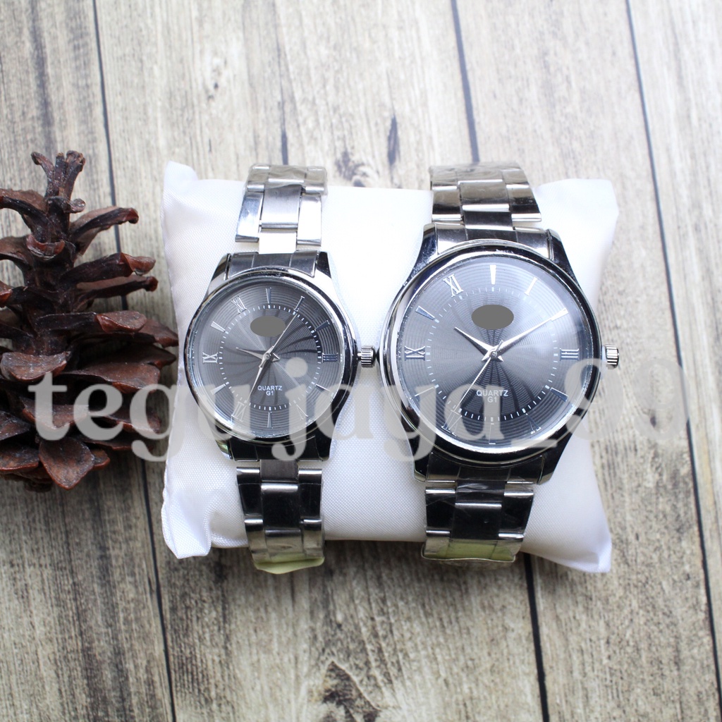 [ ✅COD ]JAM TANGAN FASHION/CASUAL COUPLE PRIA/WANITA ANGKA ROMAWI STRAP RANTAI TE1045 GROSIR MURAH