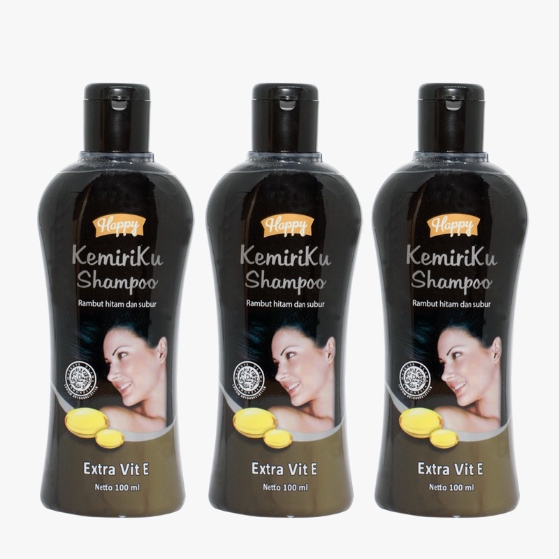 Happy Kemiriku Minyak Rambut 100ml / Minyak Kemiri