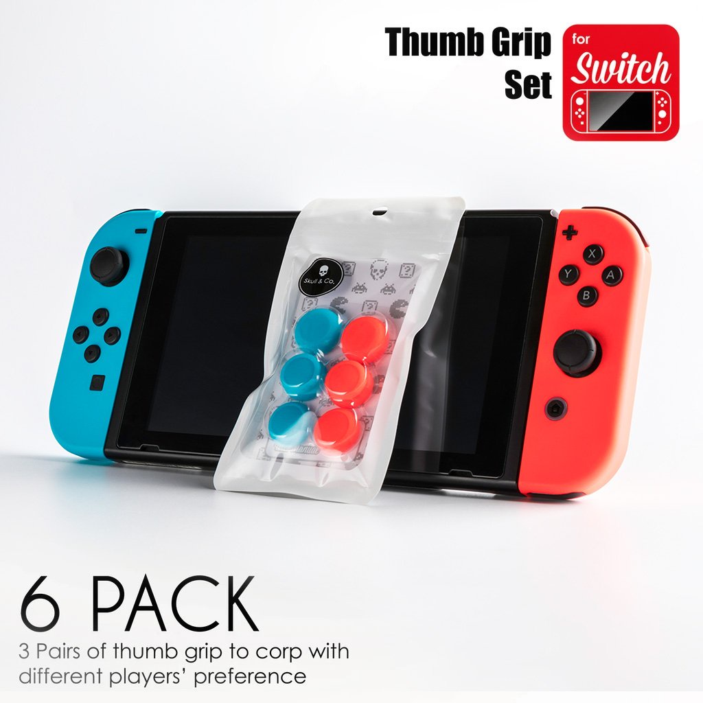 Set Thumb Grip Joystick FPS CQC Untuk Nintendo Switch Dan Joy-Con Controller OLED