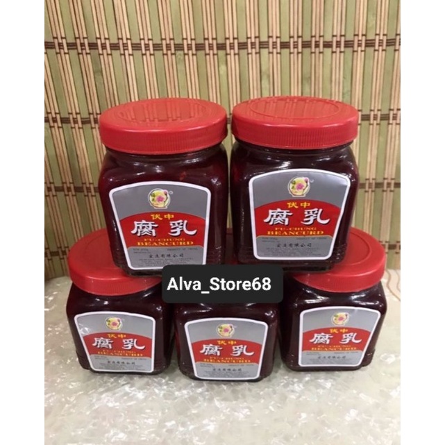 Theu Fu Ji Merah / Fu Chung Beancurd / Theu Fu Ji Import / Tahu Fermentasi