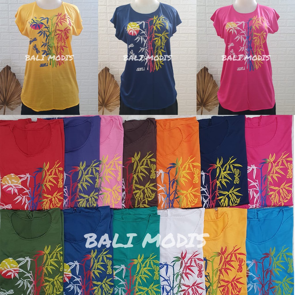 BAJU ATASAN KAOS BAMBU BALI L