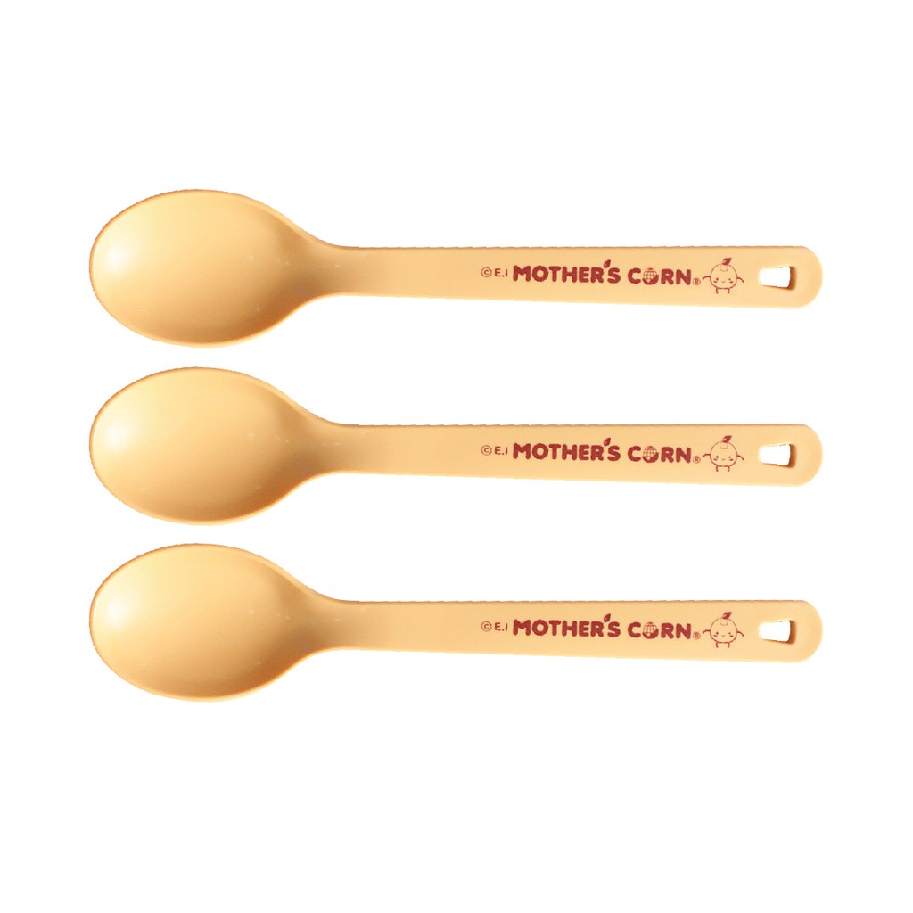 Mother's Corn Cutie Spoon Sendok Makan Bayi 3 Pcs