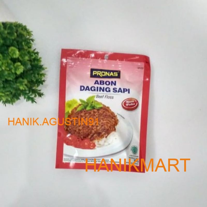 

Pronas Abon Daging Sapi Pedas Pouch 100gr HM91