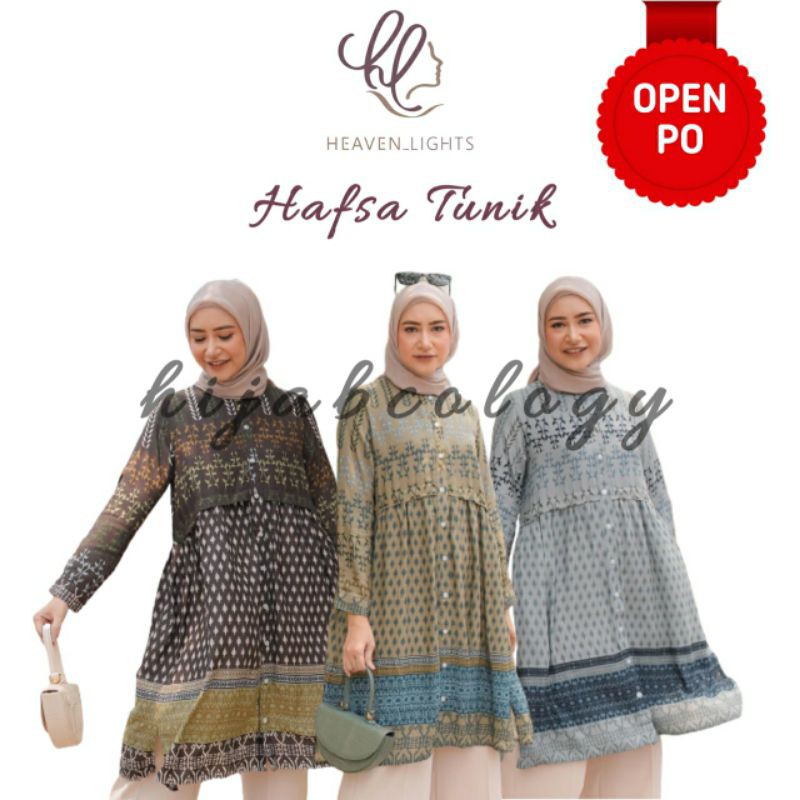 HAFSA TUNIK by HEAVEN LIGHTS