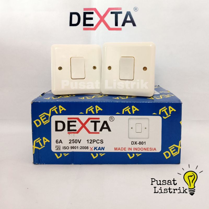 IB Engkel Dexta Saklar Engkel Tanam Tembok IB Single Switch Dexta