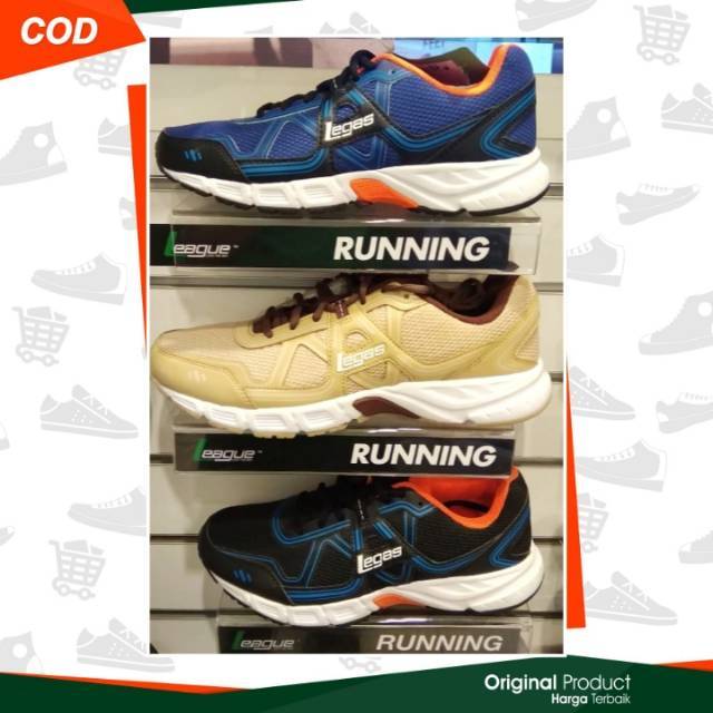 SEPATU RUNNING LEAGUE STRAKTO LA NEW ORIGINAL 100%